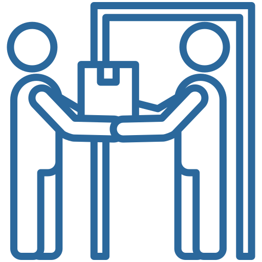 Door to door icon