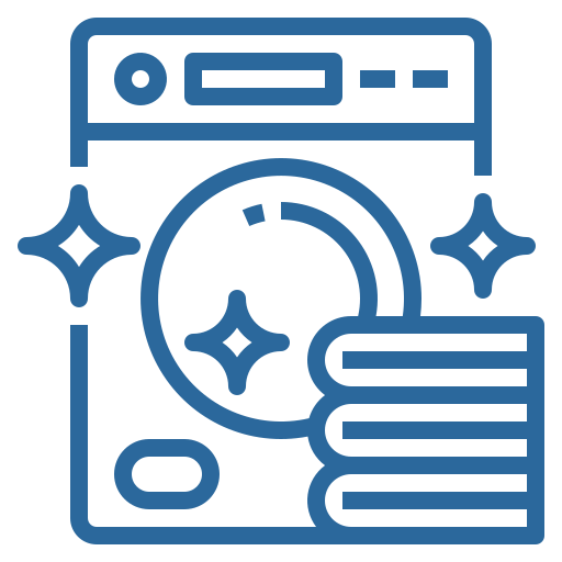 Laundry service icon