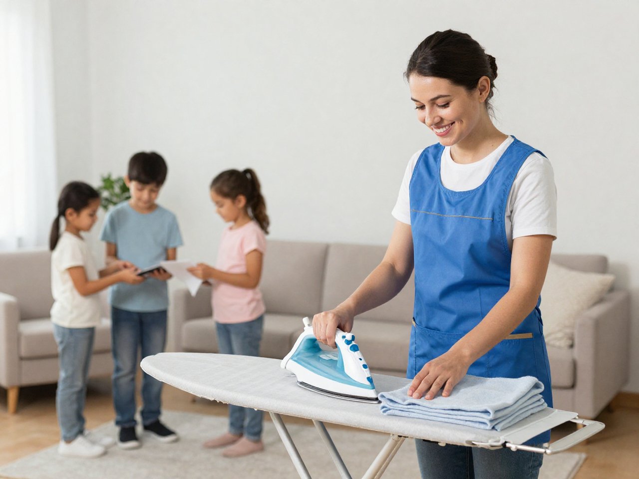 Home ironing services for busy families and professionals